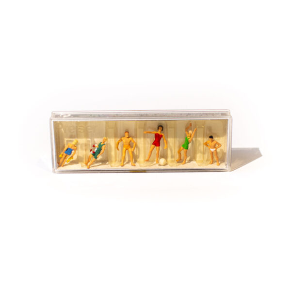 Personnages Preiser HO 10070 Baigneurs