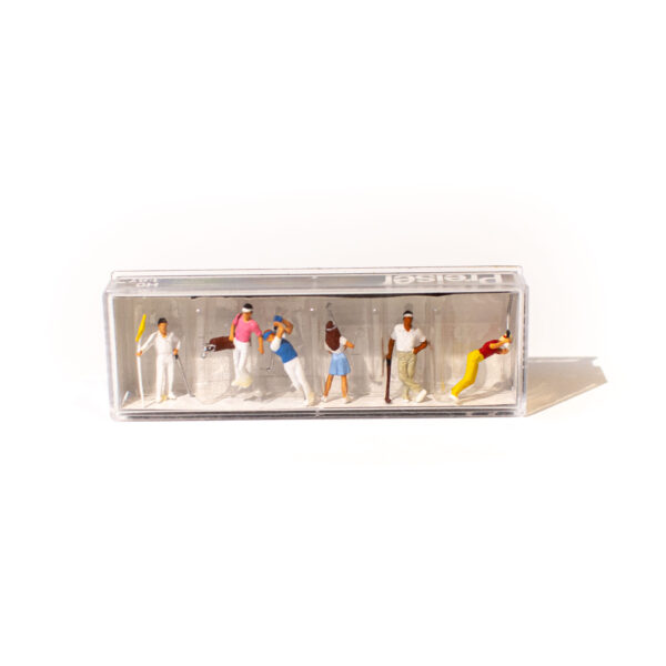 Personnages Preiser HO 10231 Au golf