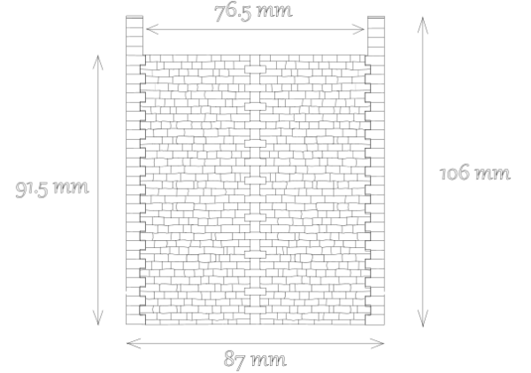 Deux culées de pont simple voie en moellons – Image 2