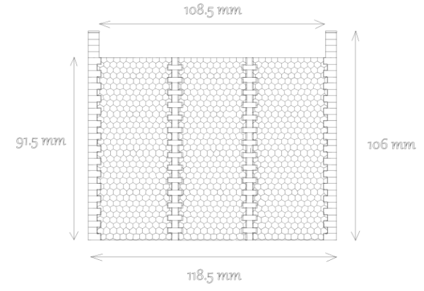 Deux culées de pont double en pierres hexagonales – Image 4