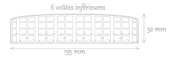 Pont galbé simple voie - Voûtes en brique – Image 8