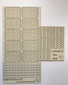 Murs hauts en kit – moellons