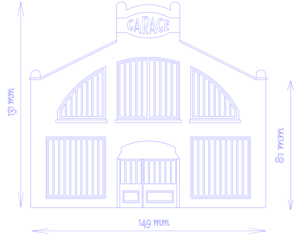Garage Art Déco (Profils arrondis) – Image 2