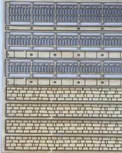 Barrières béton Modèle 3 avec murets