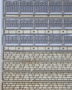 Barrières béton Modèle 4 avec murets