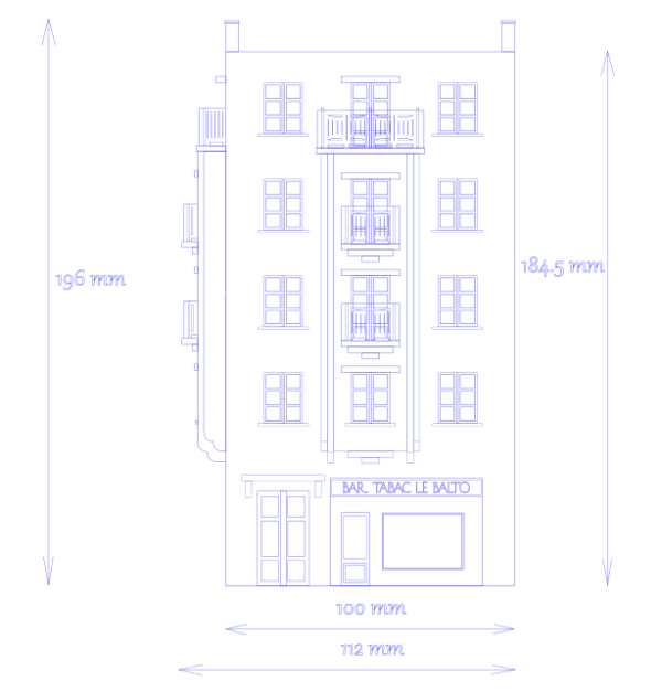 Immeuble 4 étages Le PRECHAN d'angle – Image 2