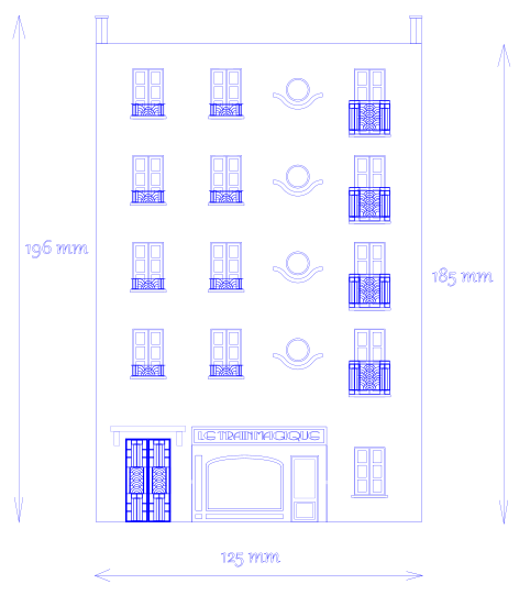 Immeuble 4 étages années 50-60 "Le VRECHULE" – Image 3