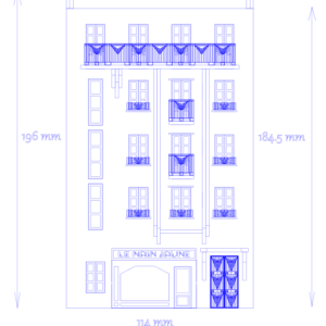 Immeuble 4 étages Art Déco « Le GLATERIN »