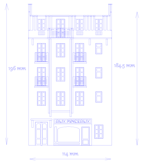 Immeuble 4 étages années 50-60 "Le PAISHINA" – Image 3